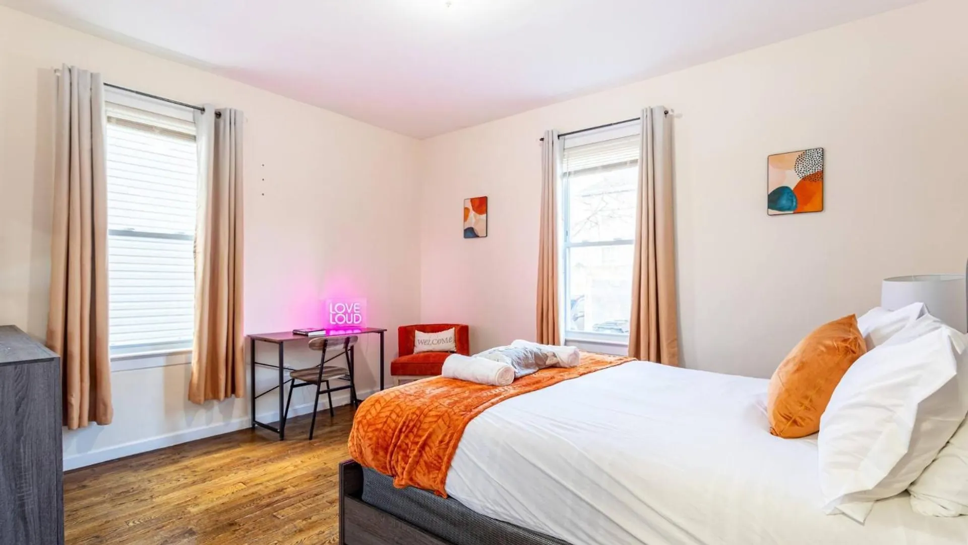 Family Apt: 2Br Free Parking Airprt City Links Newark 0*,